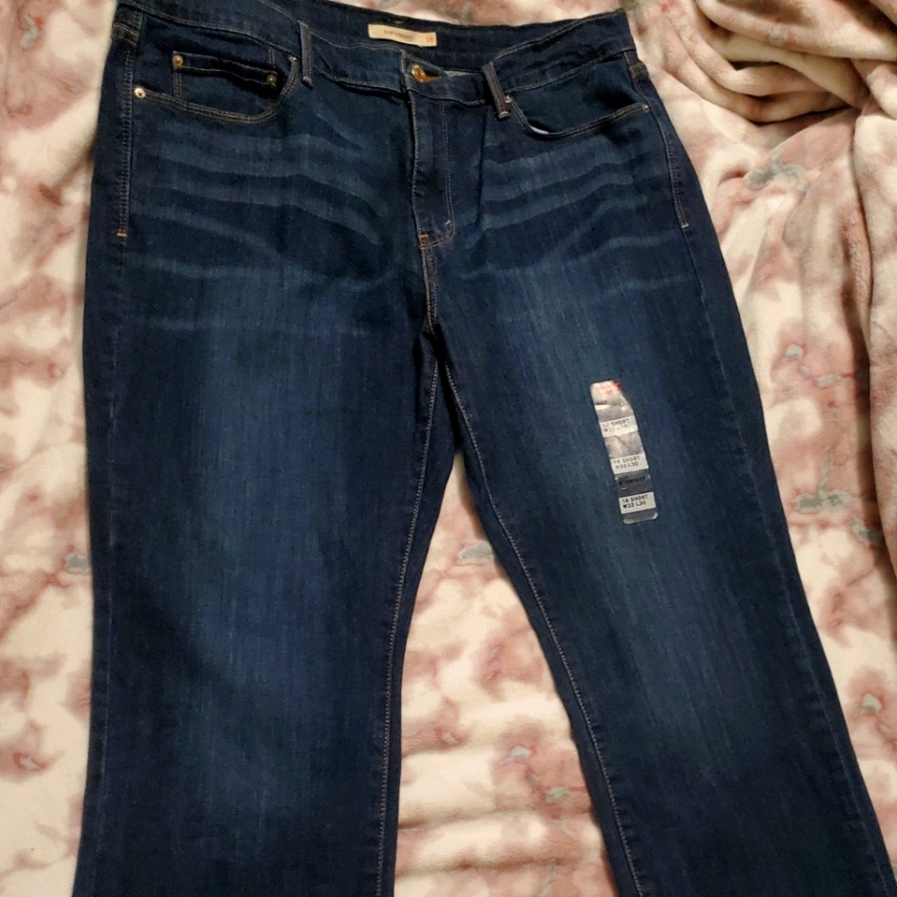 Levis 505 straight (ladies 16)